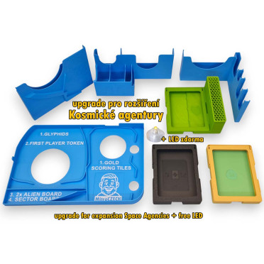Boite de SETI – Kit Agences Spatiales pour l’insert MitroCZECH