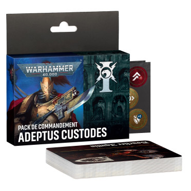 Boite de W40K : Pack de Commandement - Adeptus Custodes