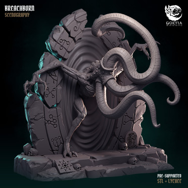 Boite de Goetia Miniatures - The Breach - Enfant de la Brèche