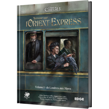 Boite de L'Appel de Cthulhu - Terreur sur l’Orient-Express, Vol.1 : De Londres aux Alpes
