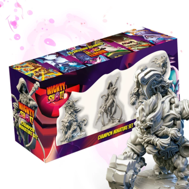 Boite de Mighty Shot - Champions Miniatures Set