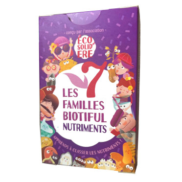 Boite de Jeu des 7 Familles - Les Nutriments
