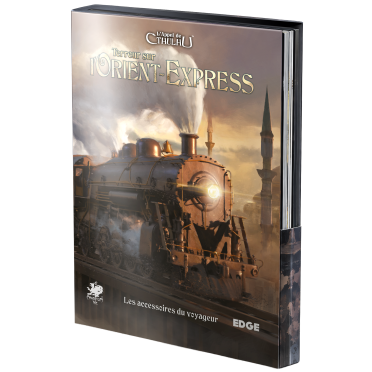 Boite de L'Appel de Cthulhu - Terreur sur l’Orient-Express : Les Accessoires du voyageur