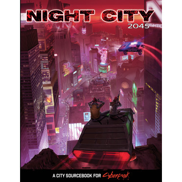 Boite de Cyberpunk Red - Night City 2045