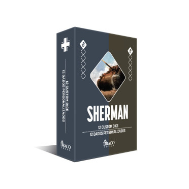 Boite de Set de dés Compatibles pour Sherman Solitaire