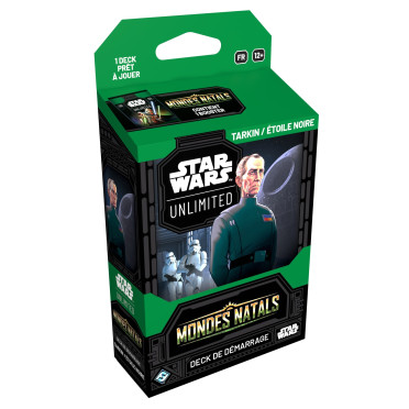 Boite de Star Wars Unlimited : Mondes Natals - Deck de Démarrage : Tarkin/ Étoile Noire - Occasion