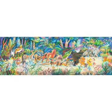 Boite de Puzzle Gallery - Woods Music Band - 200 Pièces - Occasion