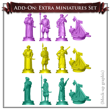 Boite de Europa Universalis: Extra Miniatures Set