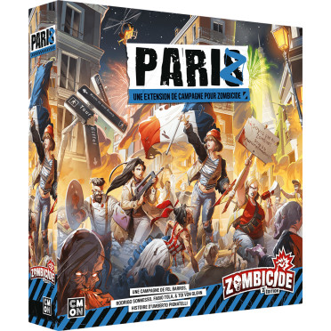 Boite de Zombicide - 2ème Edition - PariZ - Occasion