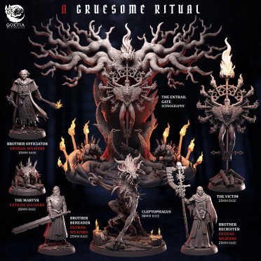 Boite de Goetia Miniatures - Gruesome Ritual - Set Complet