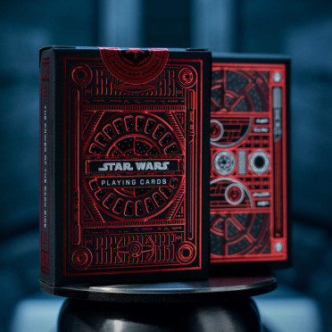 Boite de Cartes à jouer Theory11 - Star Wars - Edition Rouge