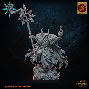 Boite de Lost Kingdom miniatures - Guerriers du Chaos - Seigneur Sorcier du Chaos