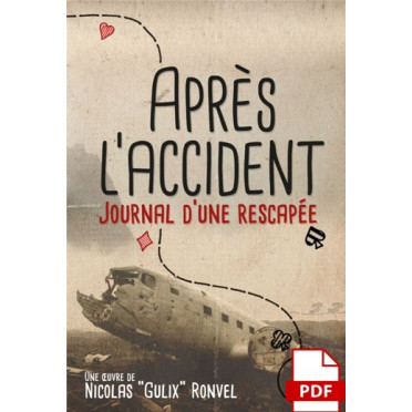 Boite de Après l'accident – JDR Solo – PDF