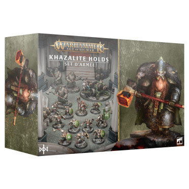 Boite de Age of Sigmar : Khazalite Holds - Set d'Armée