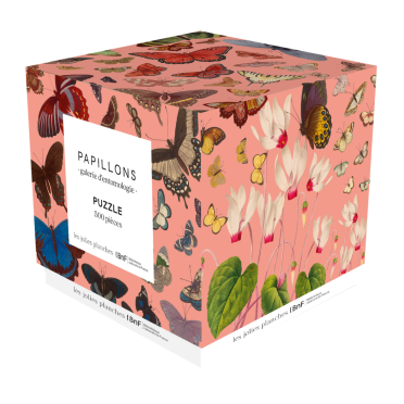 Boite de Puzzle - Papillons - 500 pièces