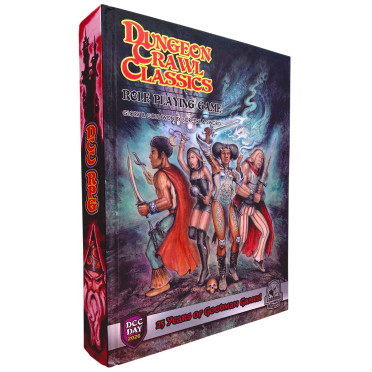Boite de Dungeon Crawl Classics - Core Rulebook – “Band” 25th Anniversary Cover