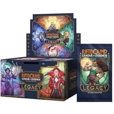Boite de Riftbound: League Of Legends - Set 6: Legacy - 24 boosters Display