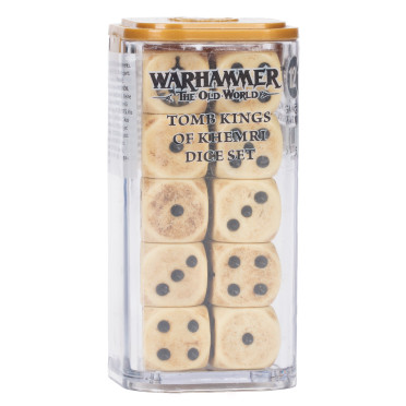 Boite de Warhammer - The Old World : Rois des Tombes de Khemri - Set de Dés