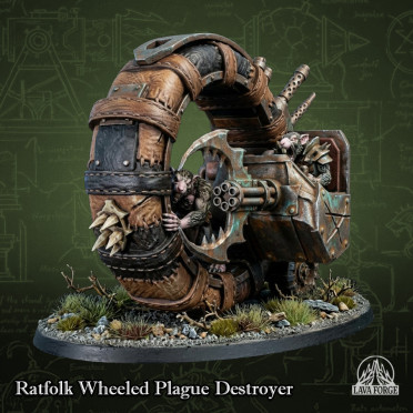 Boite de Lava Forge - Ratfolks - Roue Pestilentielle