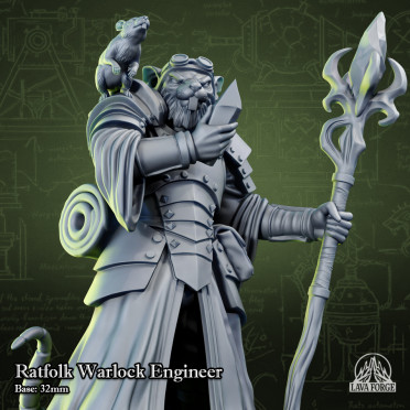 Boite de Lava Forge - Ratfolks - Ingénieur Sorcier