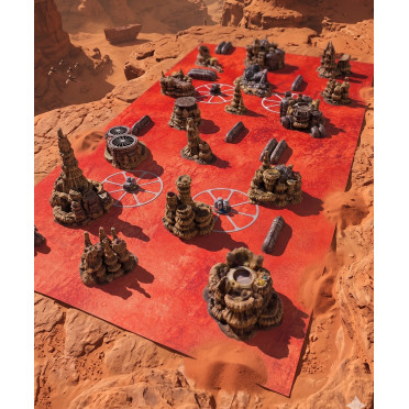 Boite de Table de Jeu type Géonosis Peinte