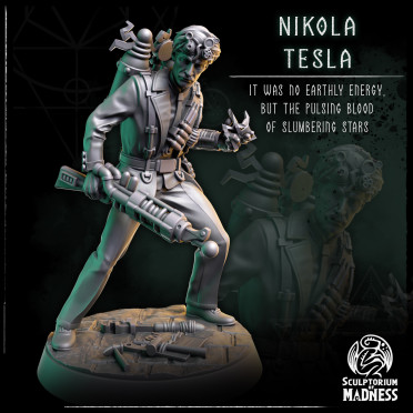 Boite de Sculptorium of Madness - Avatars of Nyarlathotep - Nikola Tesla