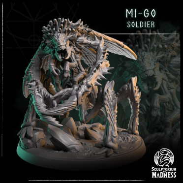 Boite de Sculptorium of Madness - Avatars of Nyarlathotep - Mi-Go Soldat
