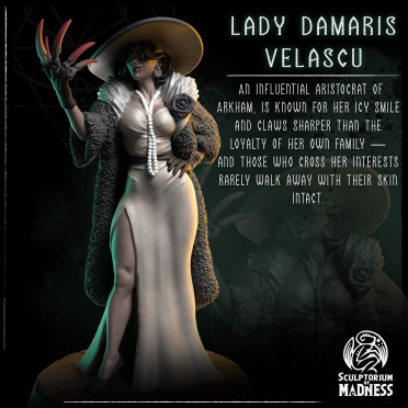 Boite de Sculptorium of Madness - Avatars of Nyarlathotep - Lady Damaris Velascu