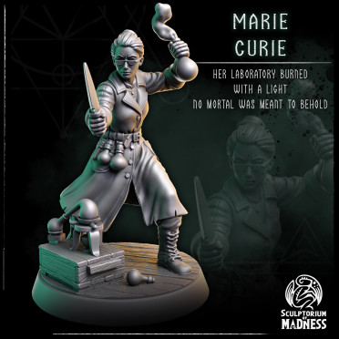 Boite de Sculptorium of Madness - Avatars of Nyarlathotep - Marie Curie