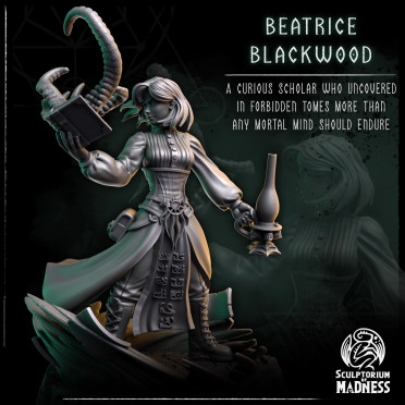 Boite de Sculptorium of Madness - Avatars of Nyarlathotep - Beatrice Blackwood