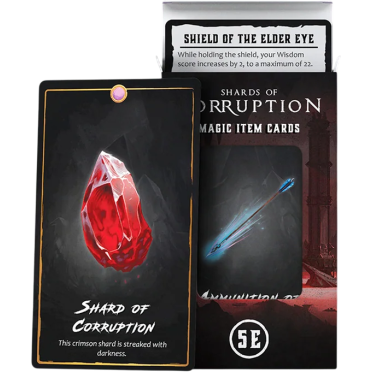 Boite de Shard of Corruption – Item Card Deck