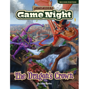 Boite de Pathfinder Second Edition - Game Night: The Dragon's Crown