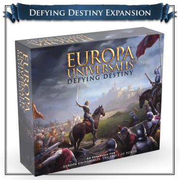 Boite de Europa Universalis: Defying Destiny Expansion - Occasion