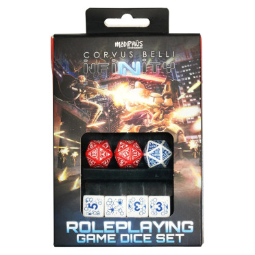 Boite de Infinity RPG - Nomads Dice Set